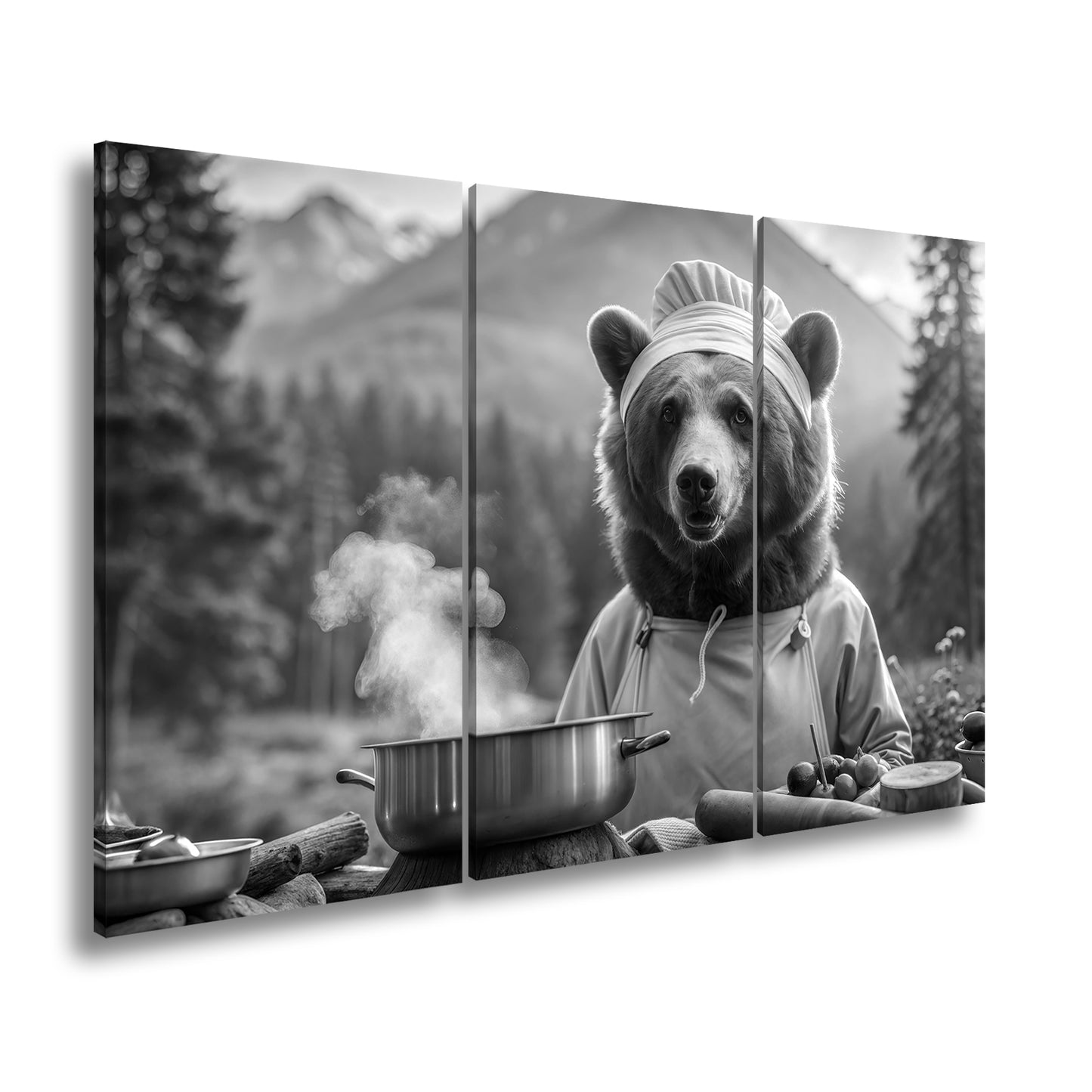 Hauptbild Schwarz & Weiß 3 Teilig