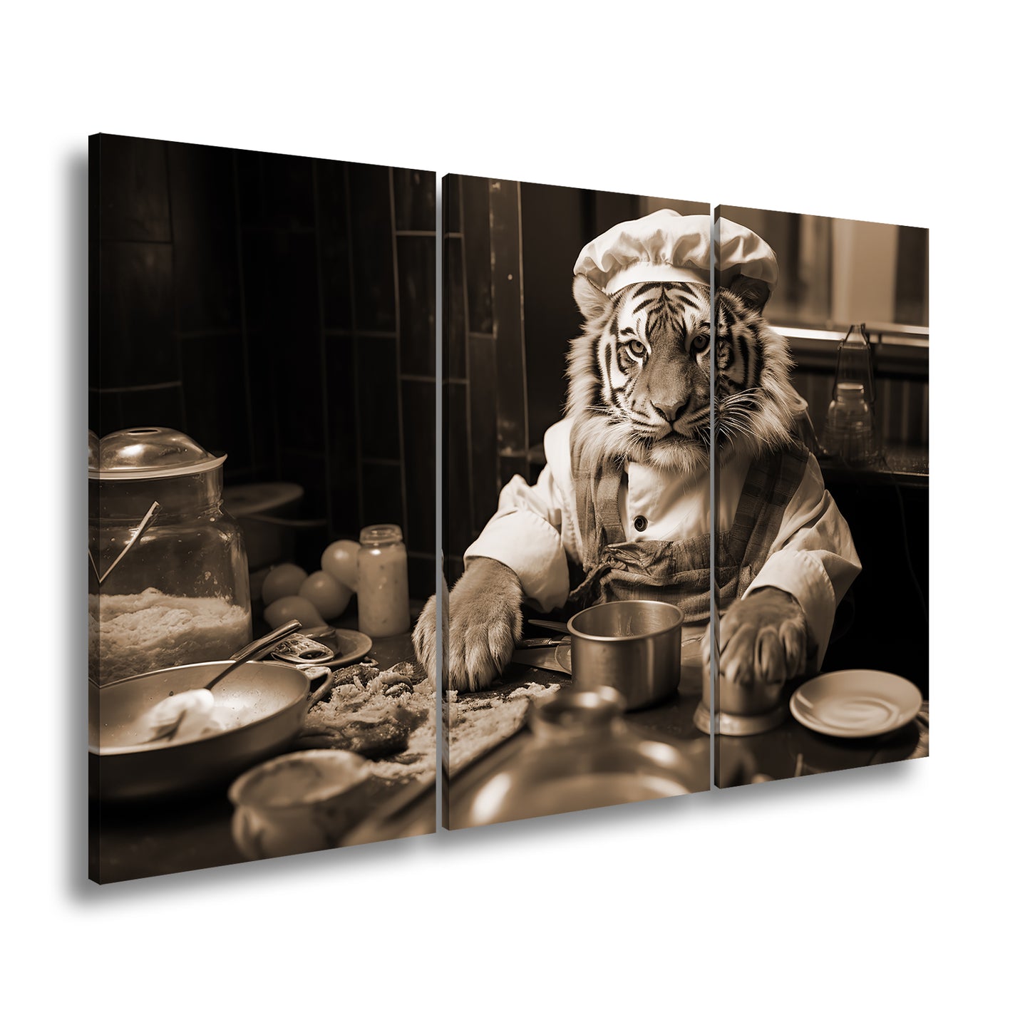 Hauptbild Sepia 3 Teilig