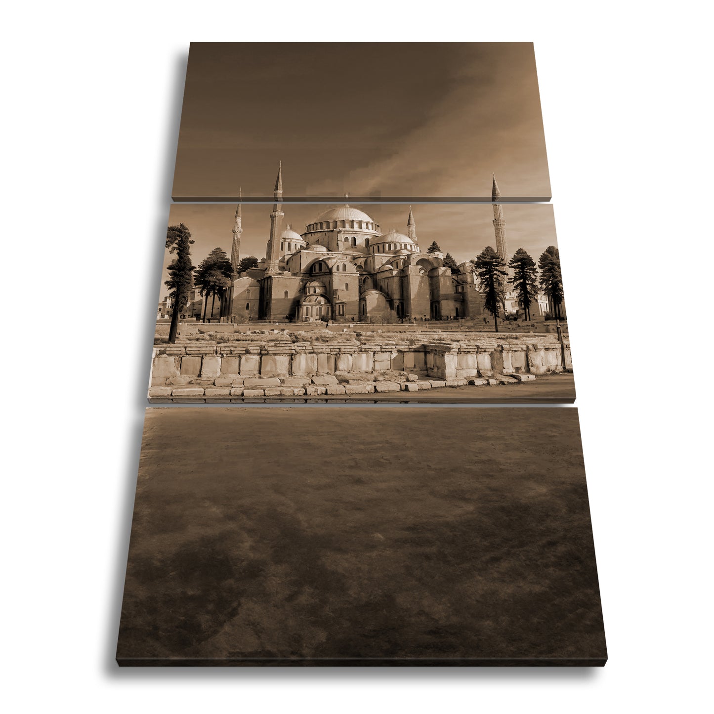 Hauptbild Sepia 3 Teilig