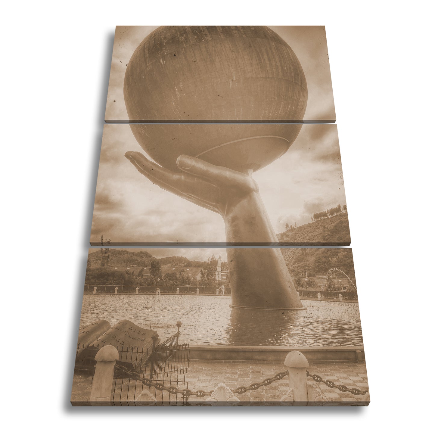 Hauptbild Sepia 3 Teilig