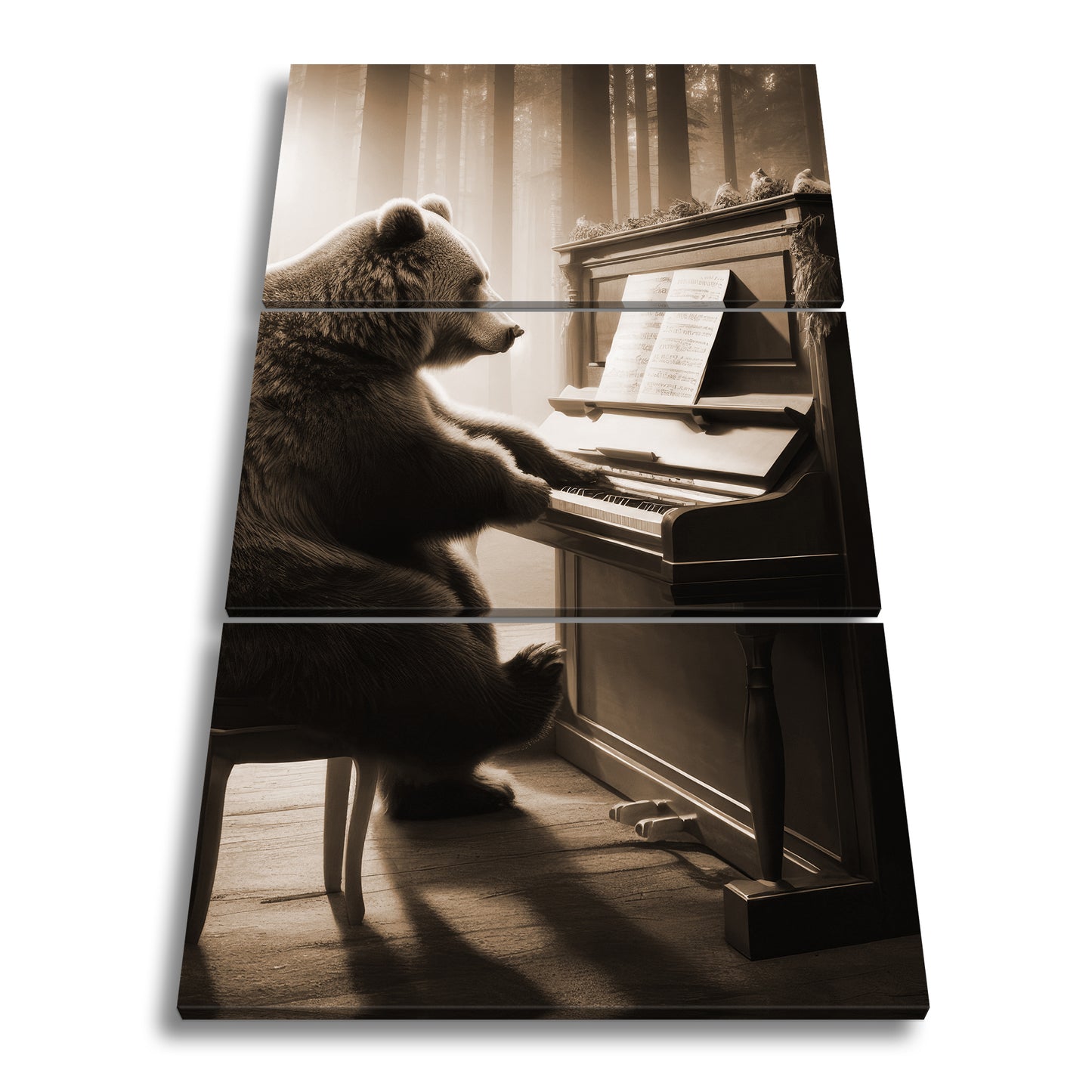 Hauptbild Sepia 3 Teilig