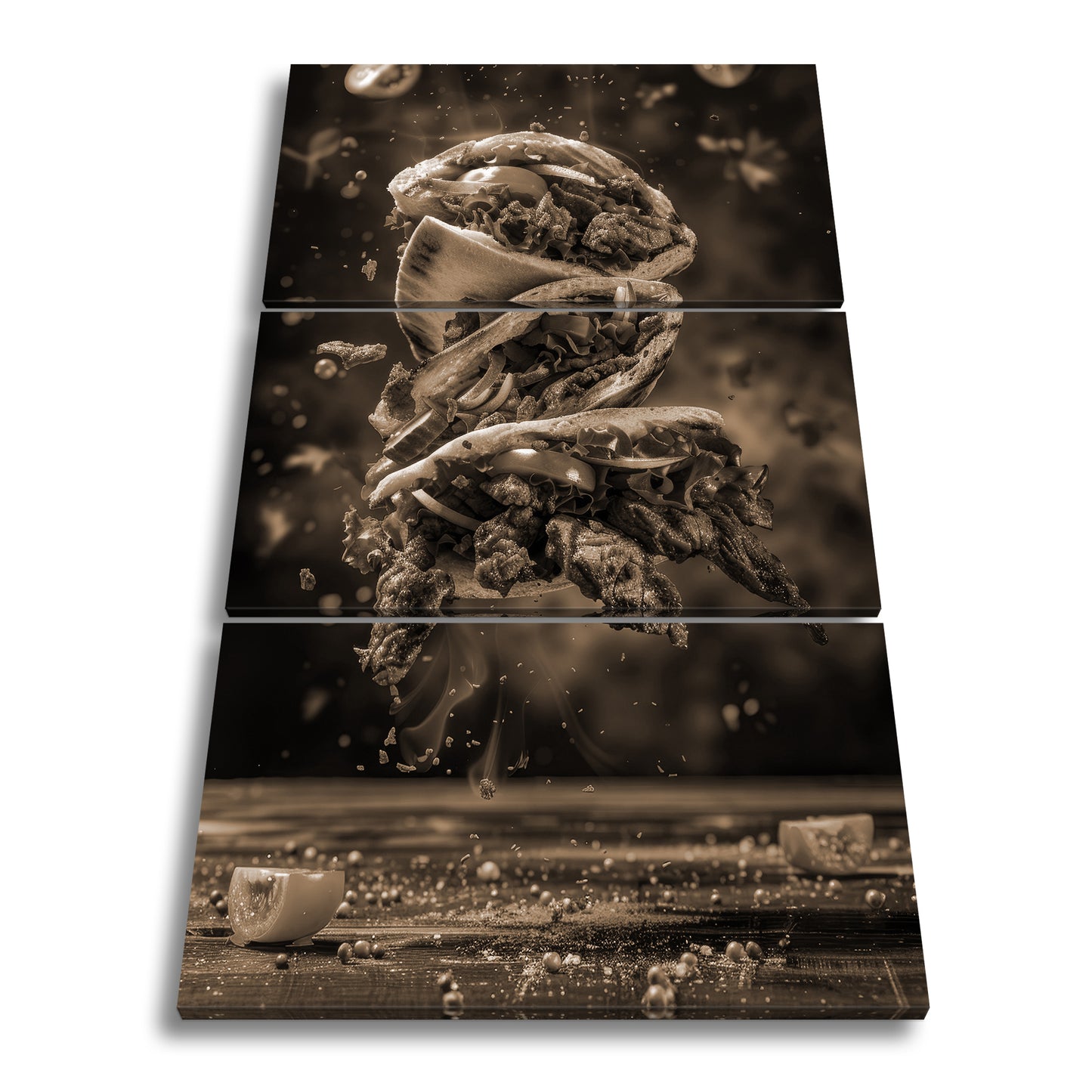 Hauptbild Sepia 3 Teilig