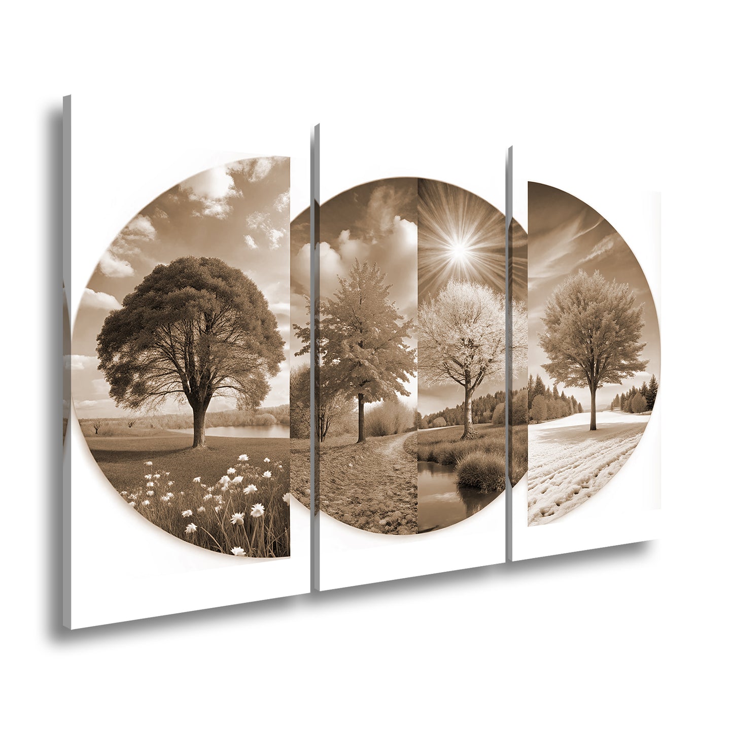 Hauptbild Sepia 3 Teilig