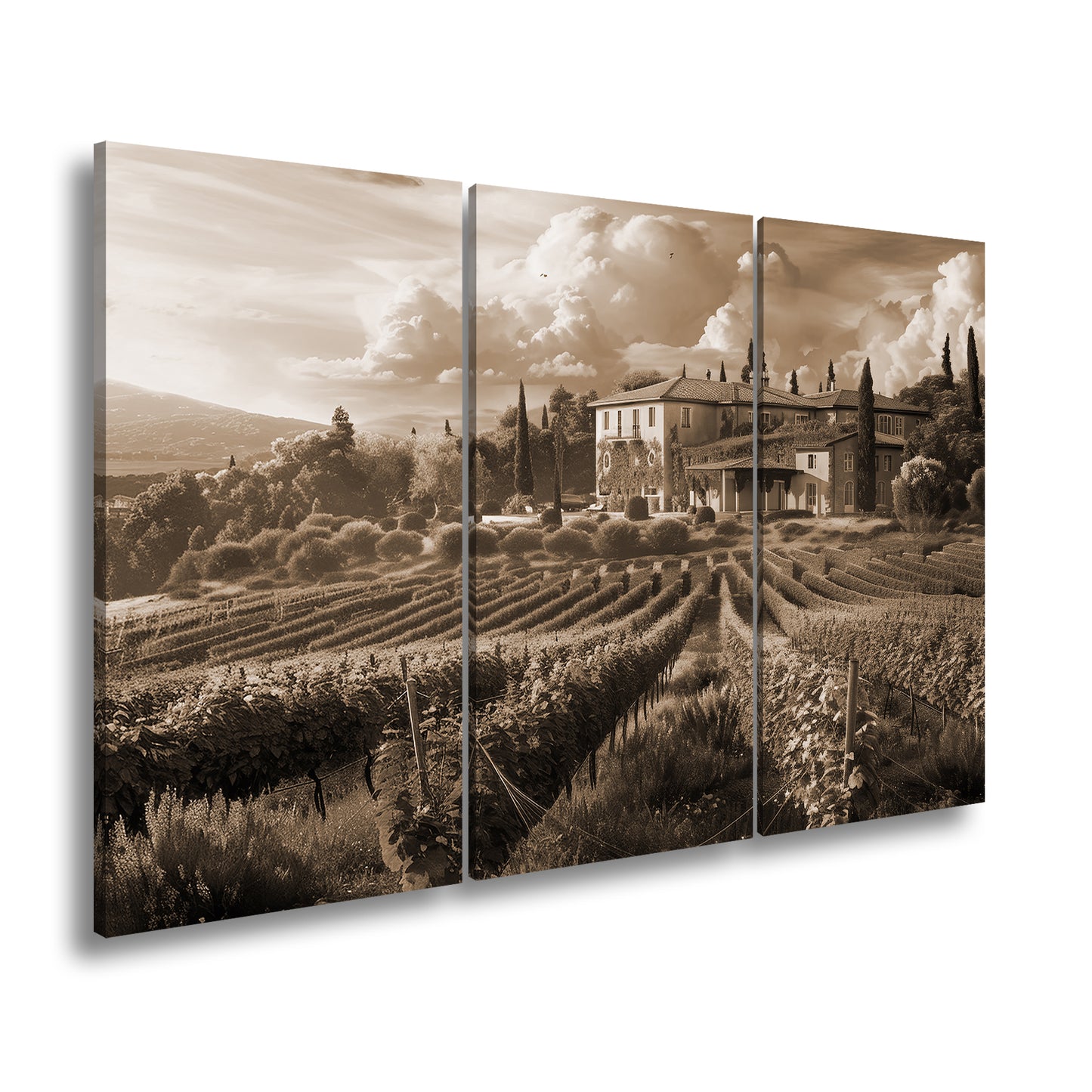 Hauptbild Sepia 3 Teilig