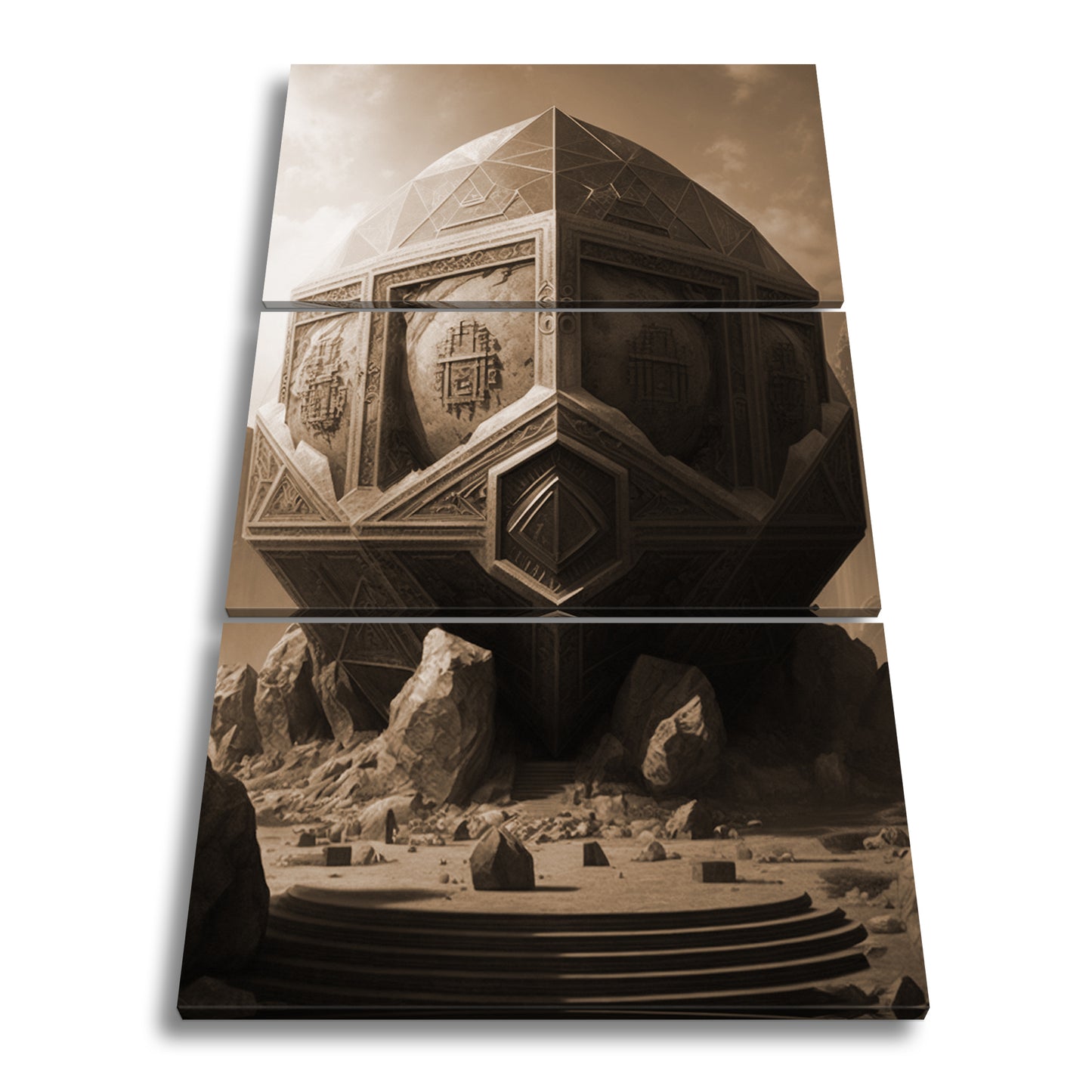 Hauptbild Sepia 3 Teilig