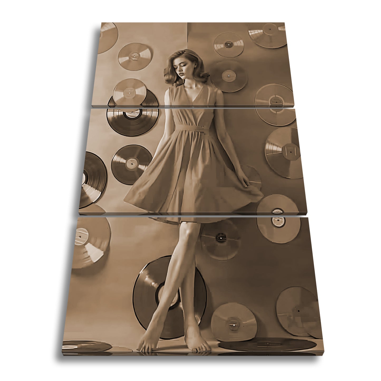 Hauptbild Sepia 3 Teilig