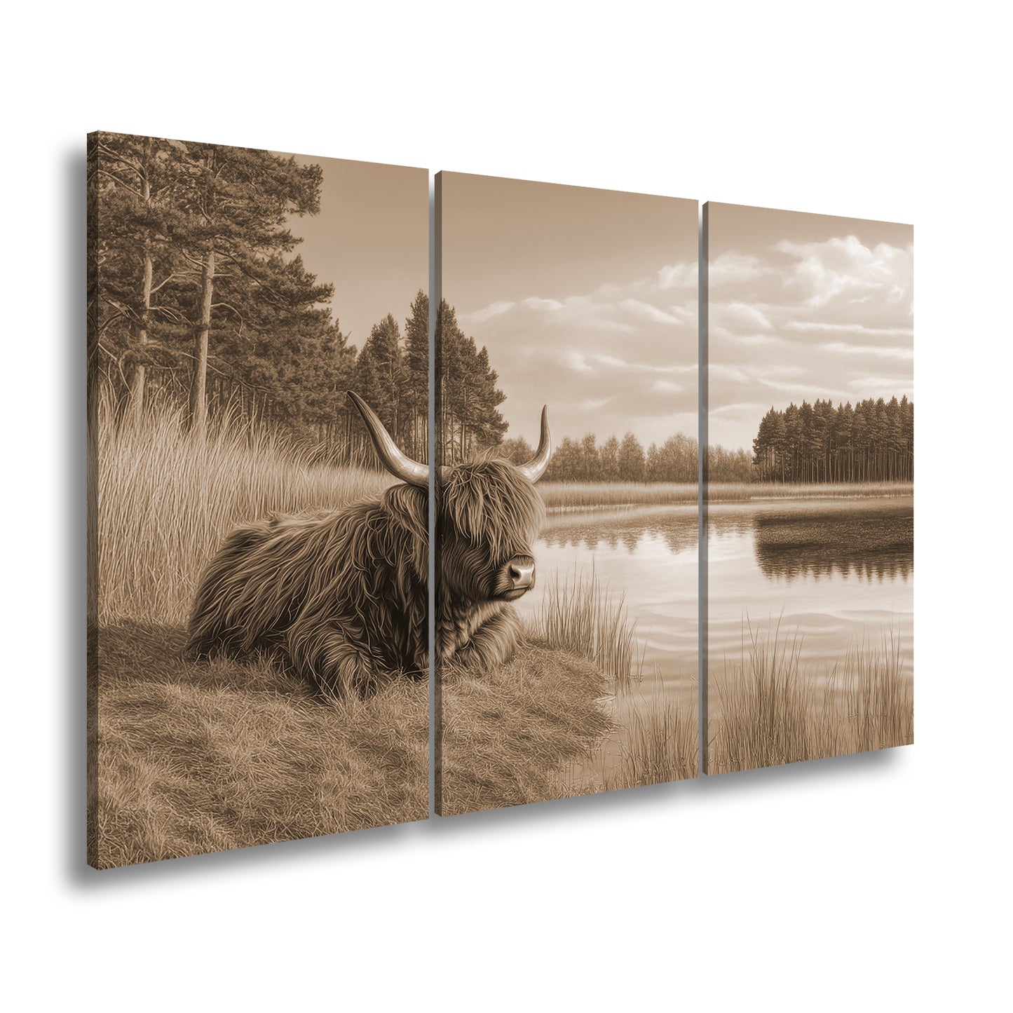 Hauptbild Sepia 3 Teilig