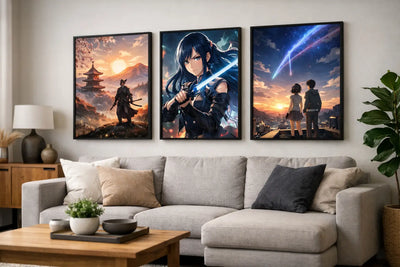 Anime Wandbilder passend einrichten