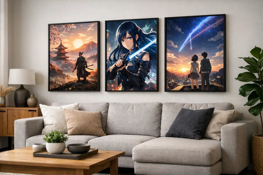 Anime Wandbilder passend einrichten
