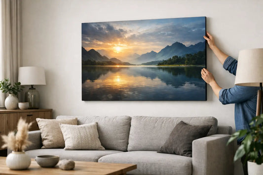 Leinwandbild Wohnzimmer richtig wählen