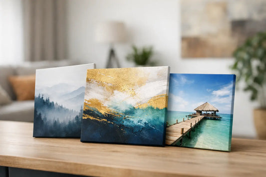 Leinwandbilder Farbwelten richtig kombinieren