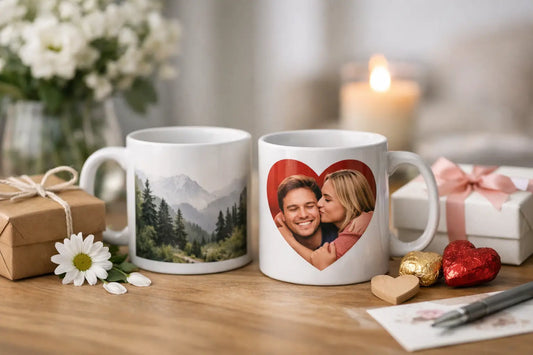 Motivtassen als Geschenkidee, die persönlich wirkt