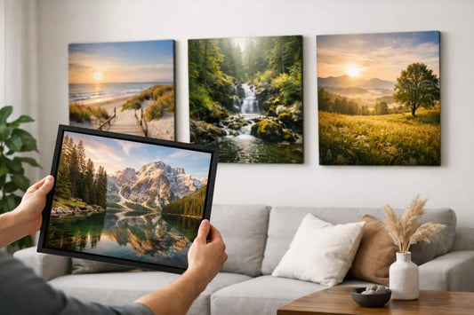 Naturmotive Wandbilder richtig auswählen