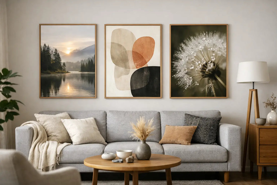 Welche Motive passen ins Wohnzimmer?