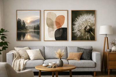 Welche Motive passen ins Wohnzimmer?