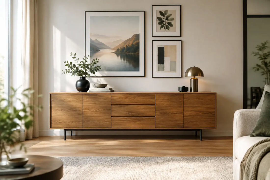 Welche Bilder passen über Sideboards? Stilvoll wählen