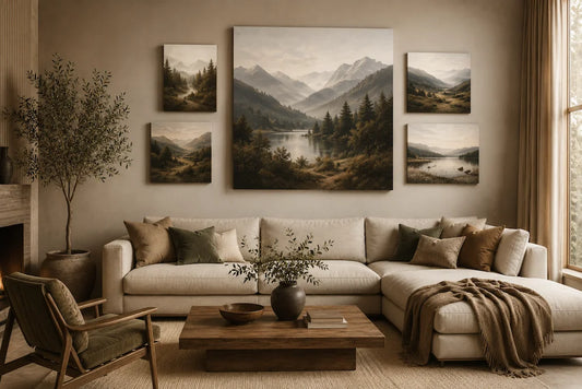 Landschaftsbilder auf Leinwand richtig wählen