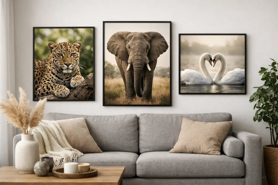 Die schönsten Tiermotive fürs Wohnzimmer