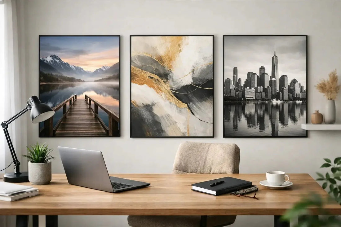 Beste Wandbilder für Homeoffice finden - deyoli