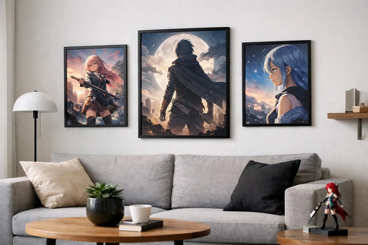 Popkultur-Wanddeko: Anime-Kunst als Trend