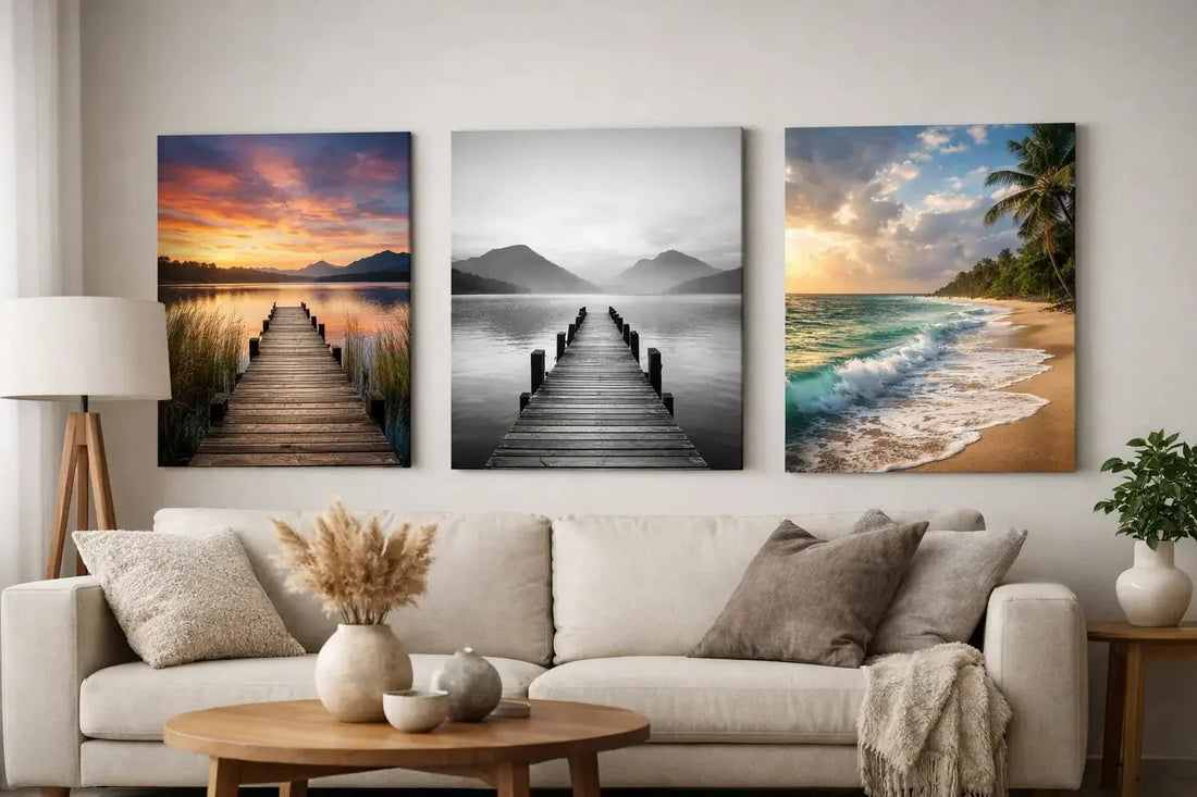 Die besten Leinwandbilder fürs Wohnzimmer - deyoli