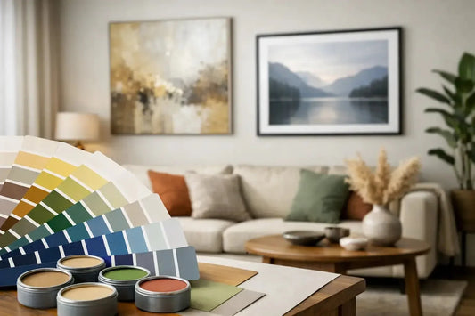 Welche Farben passen zu Wandbildern? - deyoli