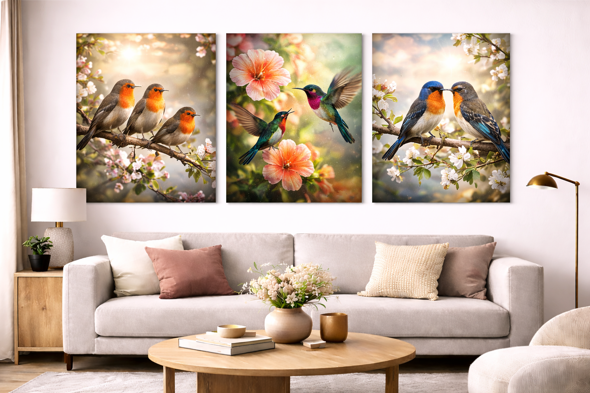 Vogelbilder Leinwandbilder Kollektion