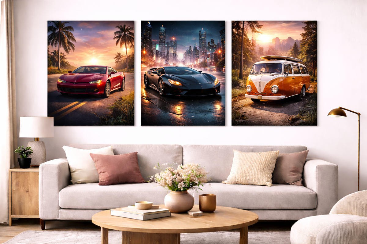 Fahrzeugbilder Leinwandbilder Kollektion