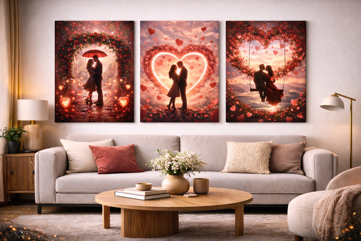 Romantikbilder Leinwandbilder Kollektion