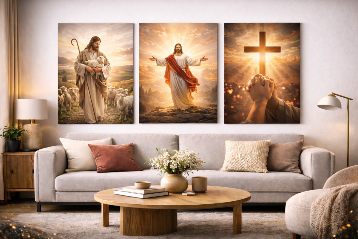 Religionsbilder Leinwandbild Kollektion
