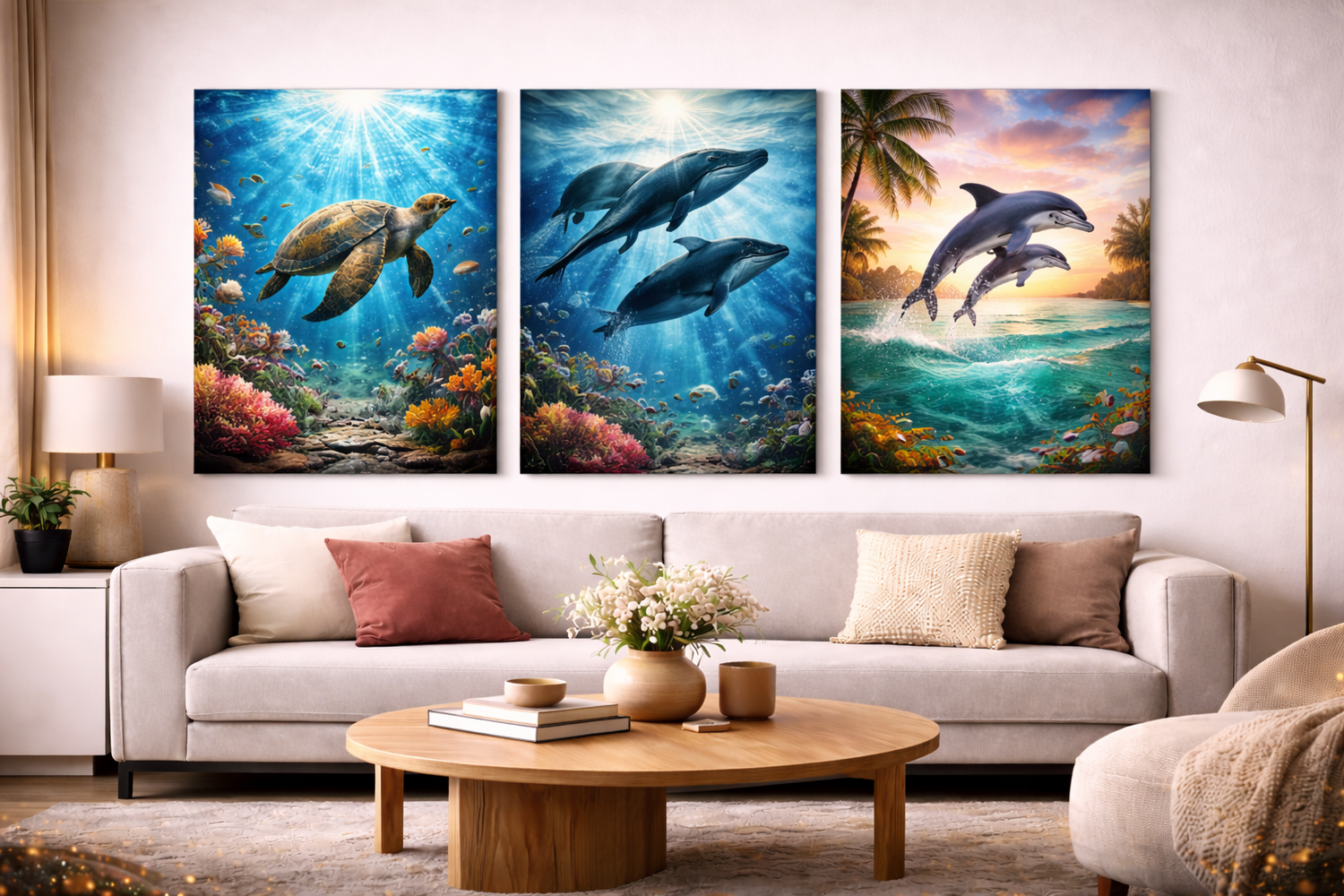 Meerestierbilder Leinwandbilder Kollektion