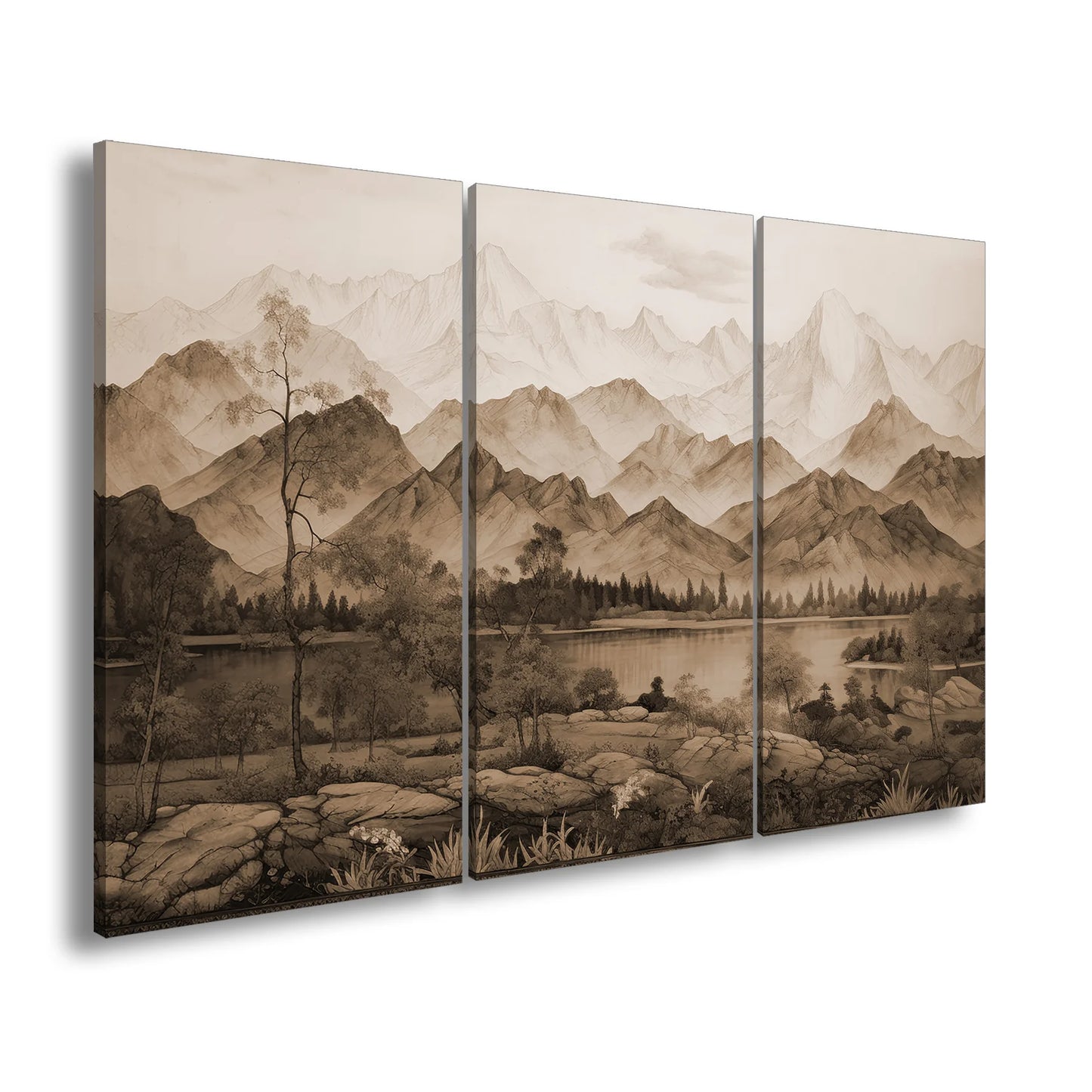 Hauptbild Sepia 3 Teilig