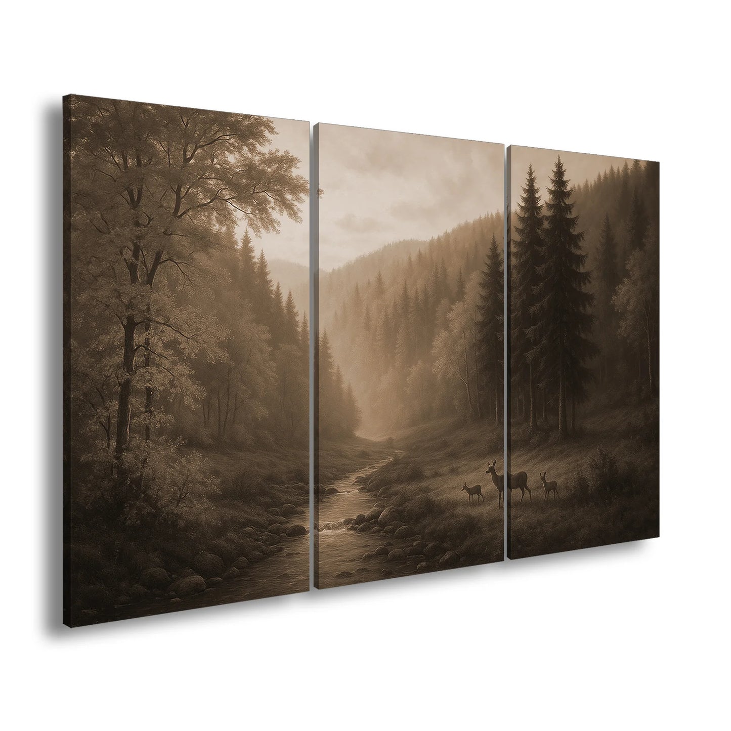 Hauptbild Sepia 3 Teilig