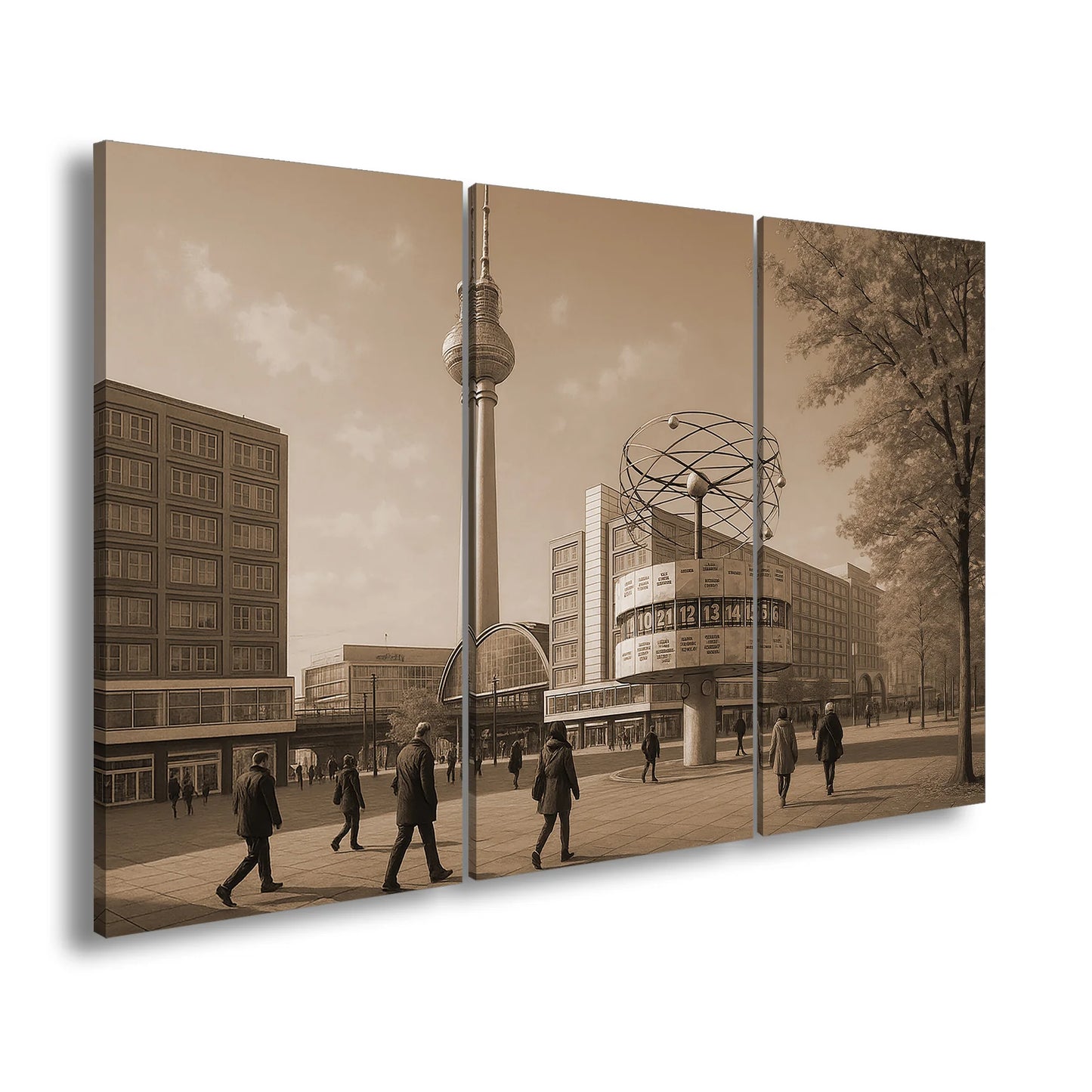 Hauptbild Sepia 3 Teilig