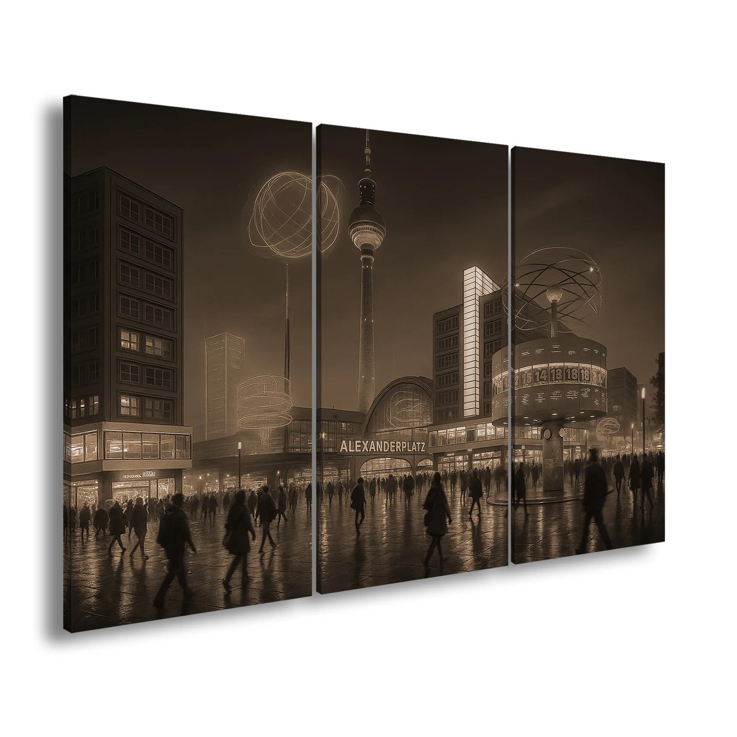 Hauptbild Sepia 3 Teilig