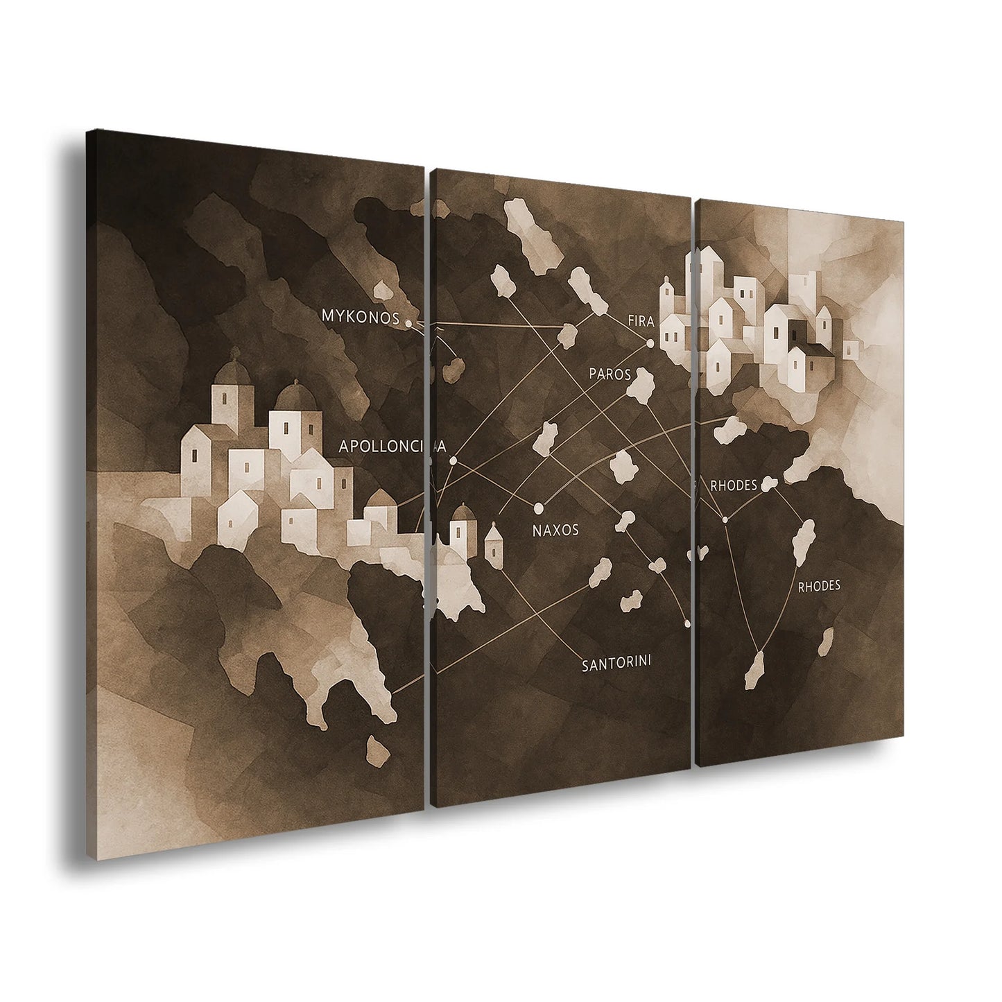 Hauptbild Sepia 3 Teilig