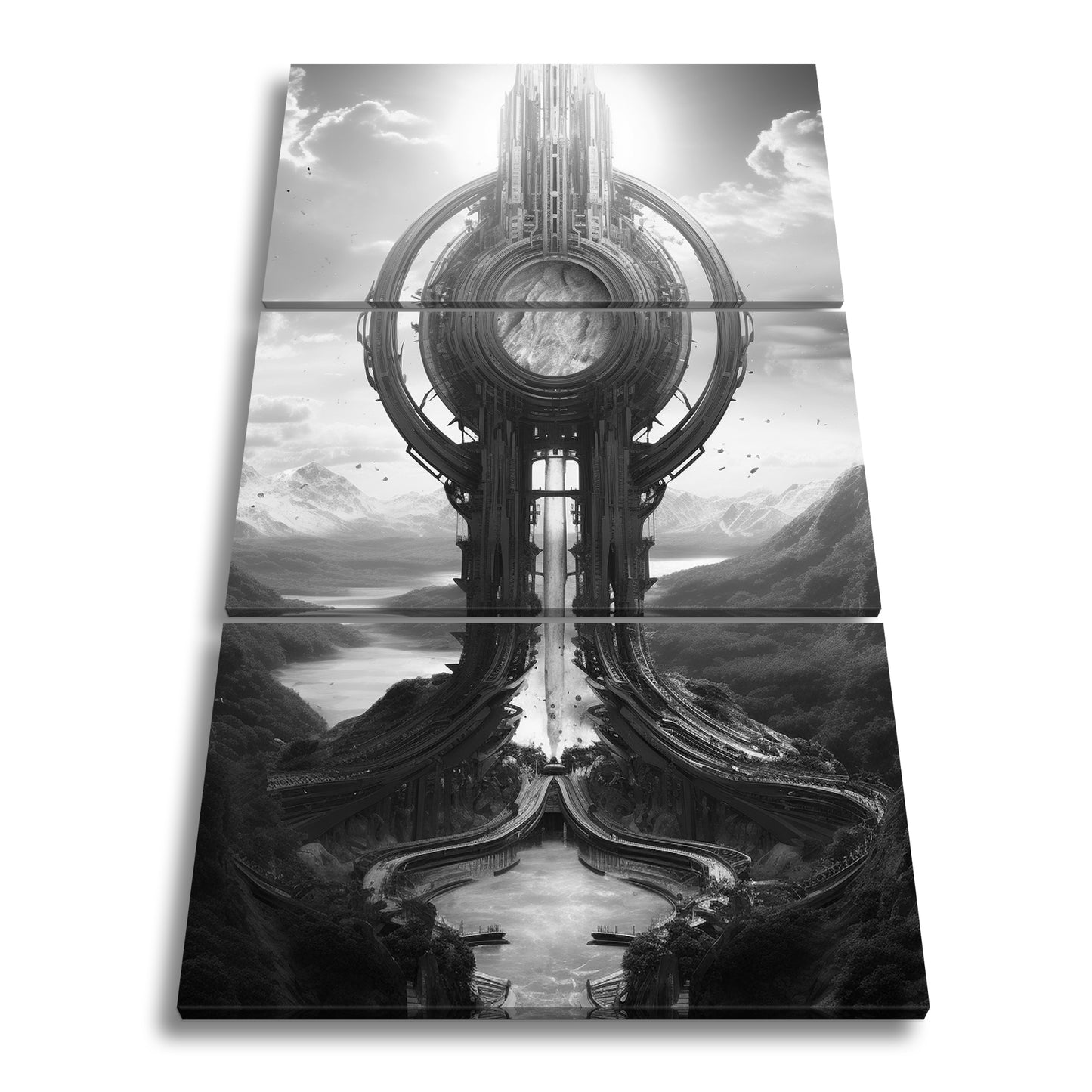 Hauptbild Schwarz & Weiß 3 Teilig