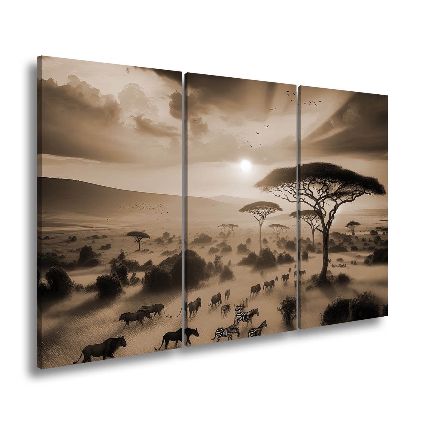 Hauptbild Sepia 3 Teilig