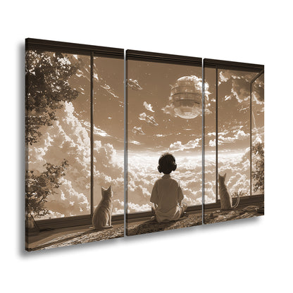 Hauptbild Sepia 3 Teilig