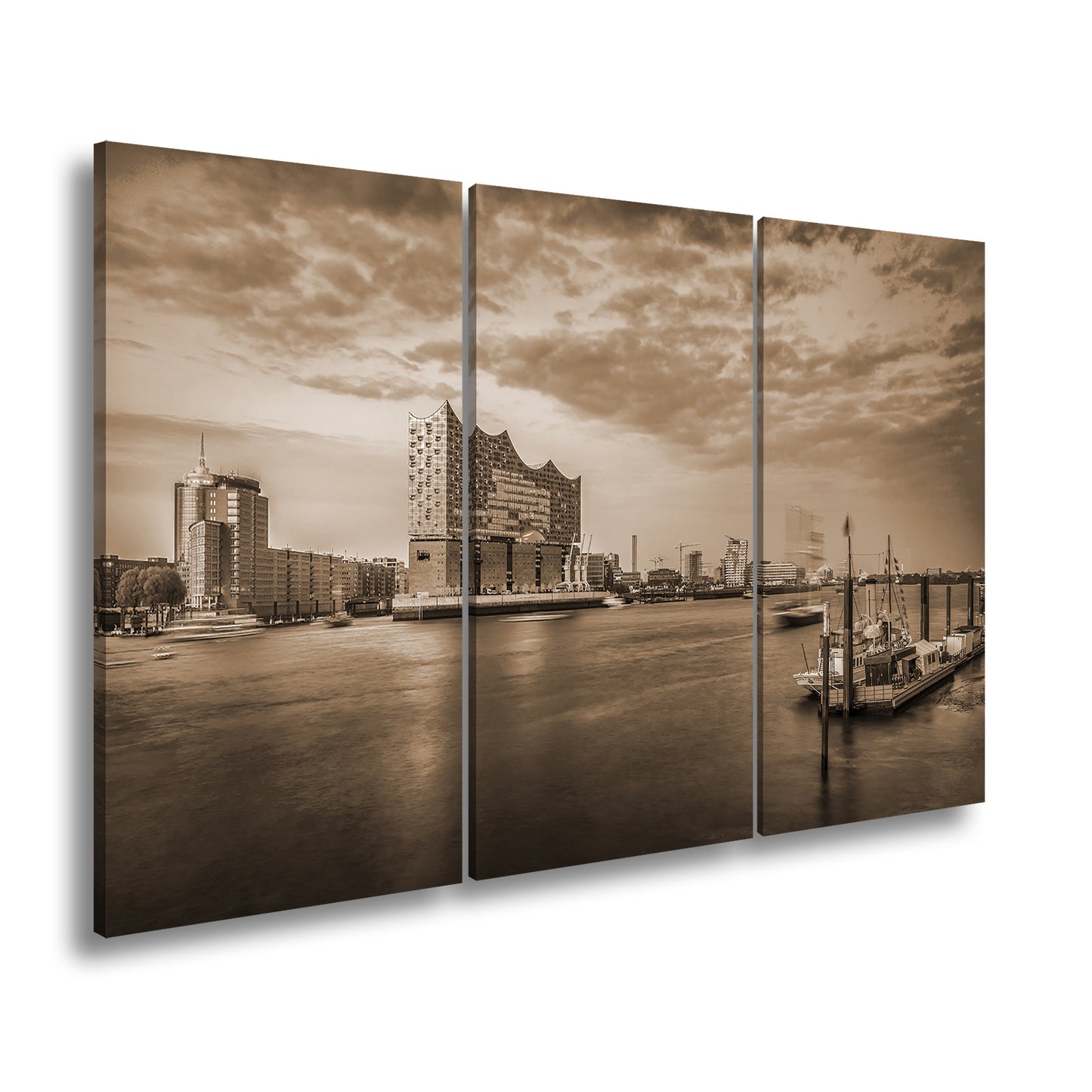 Hauptbild Sepia 3 Teilig