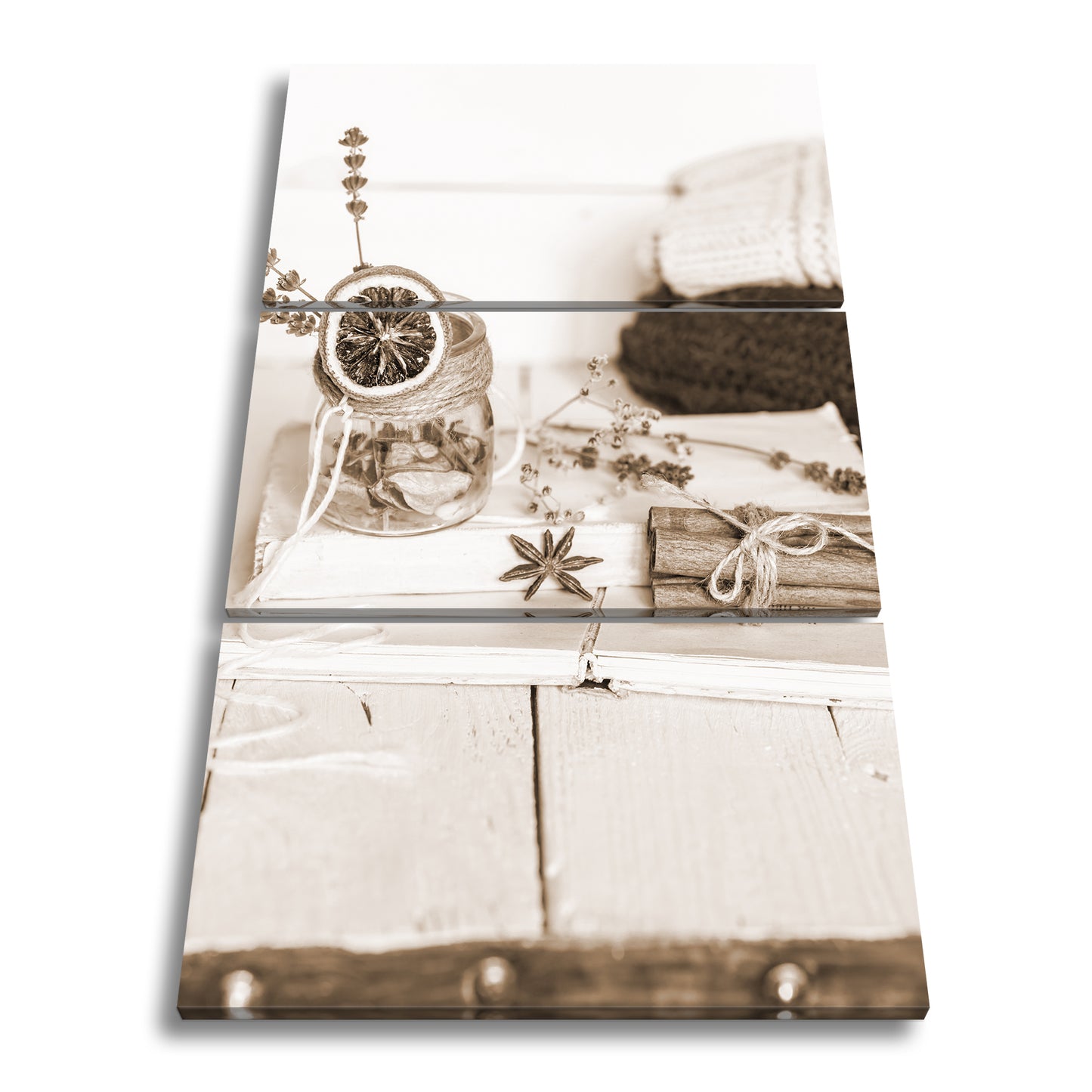 Hauptbild Sepia 3 Teilig