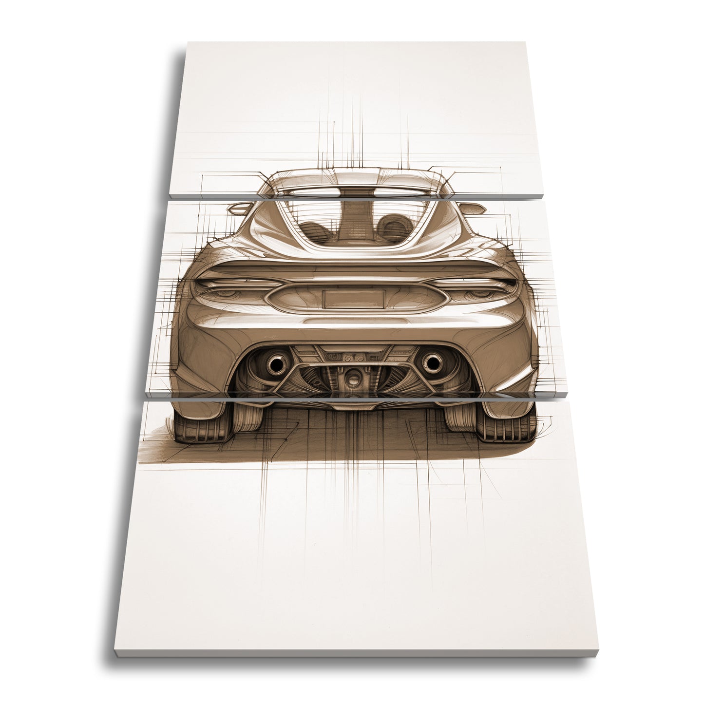 Hauptbild Sepia 3 Teilig