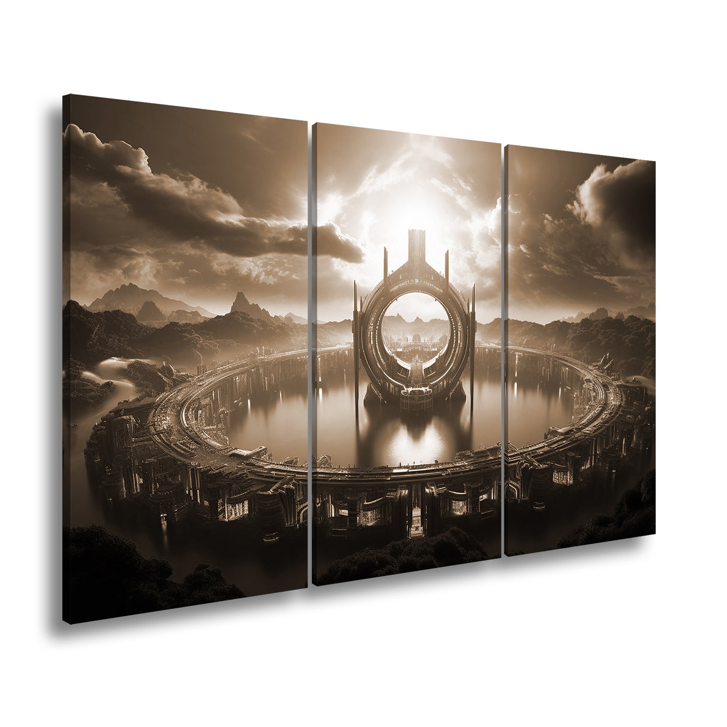 Hauptbild Sepia 3 Teilig