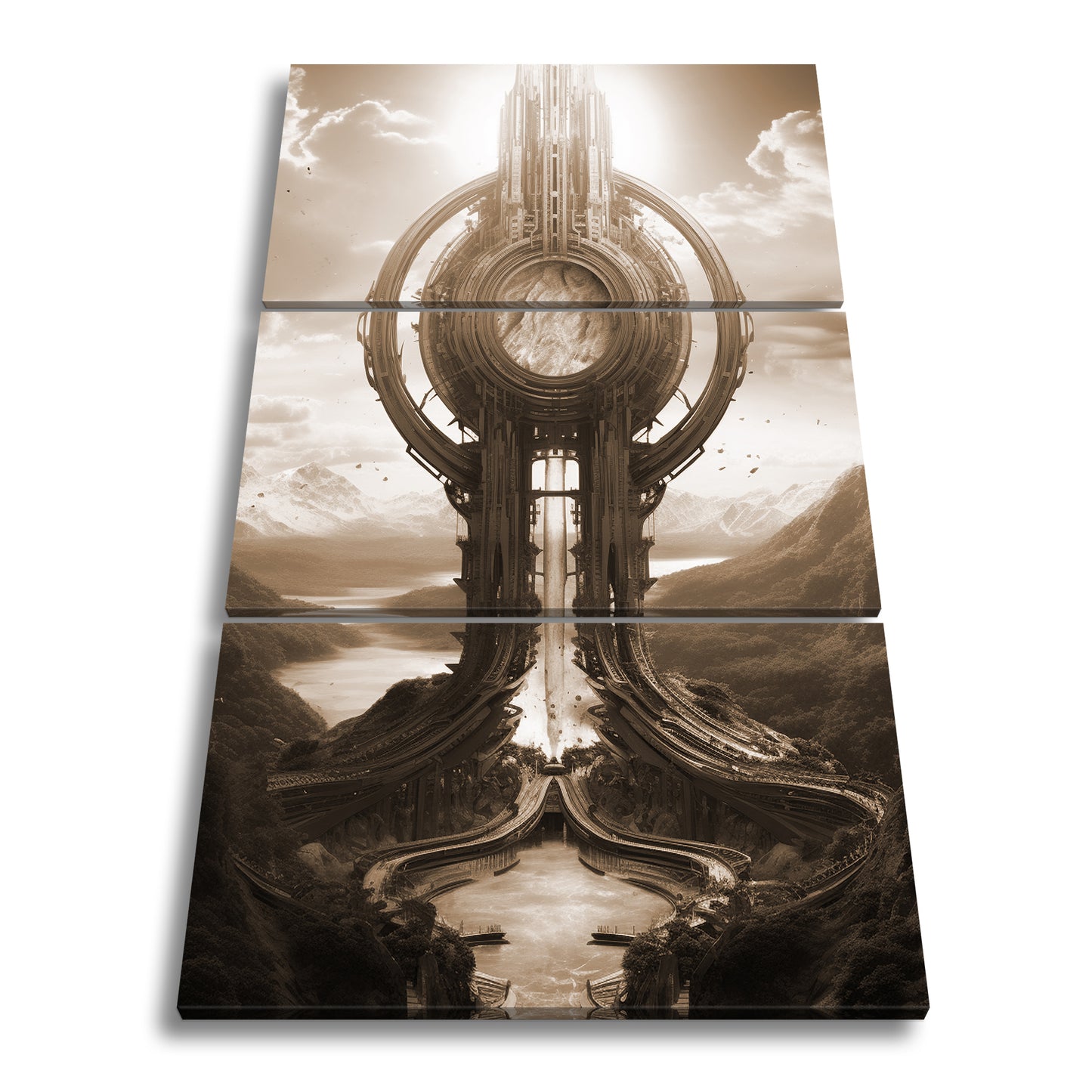 Hauptbild Sepia 3 Teilig