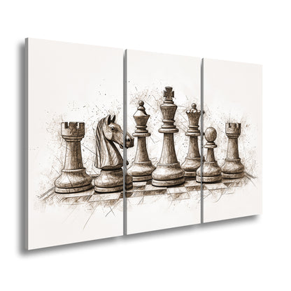 Hauptbild Sepia 3 Teilig