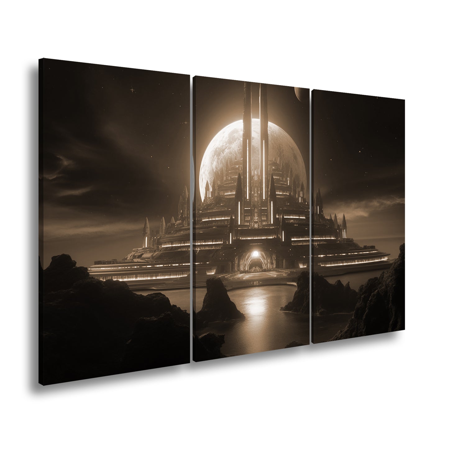 Hauptbild Sepia 3 Teilig