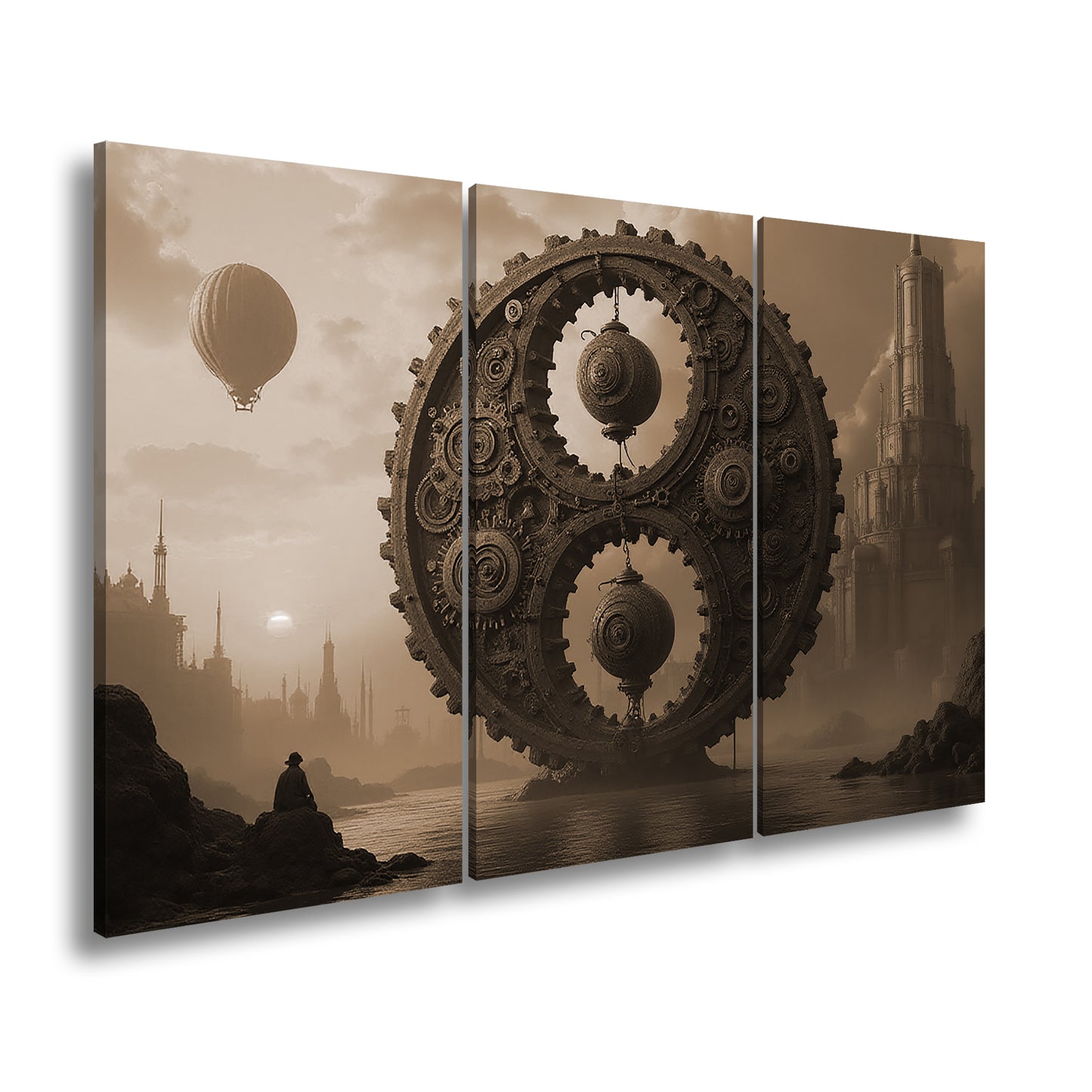 Hauptbild Sepia 3 Teilig