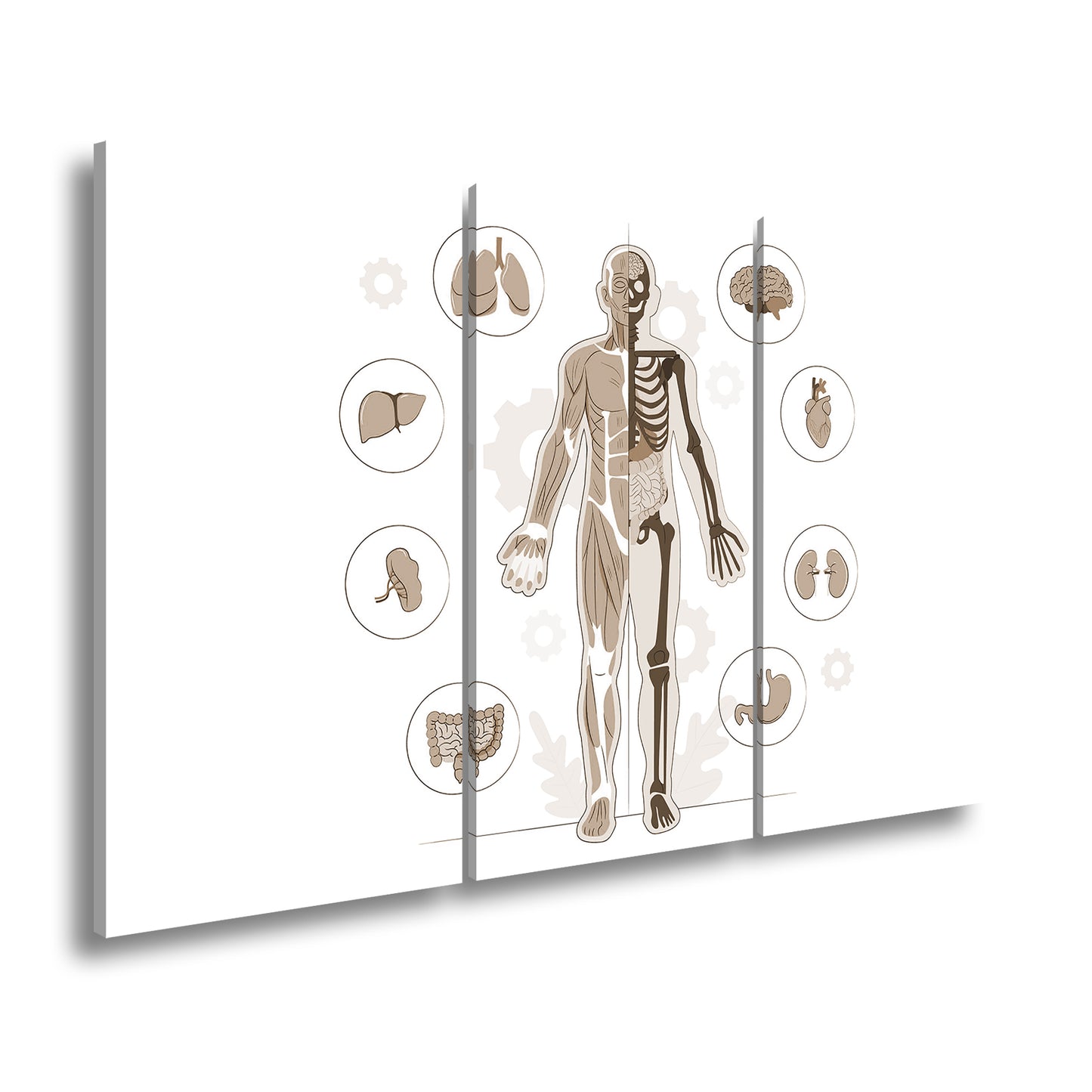 Hauptbild Sepia 3 Teilig