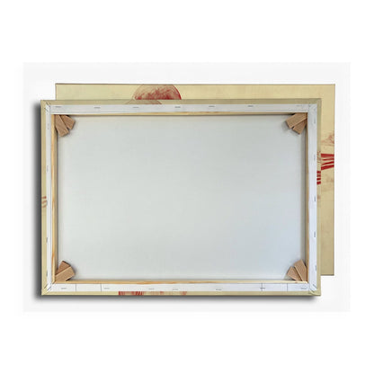 Anatomische Studie Leinwandbild XXL - Detailreiche Rotzeichnung Wandbild 60x40 cm - deyoli