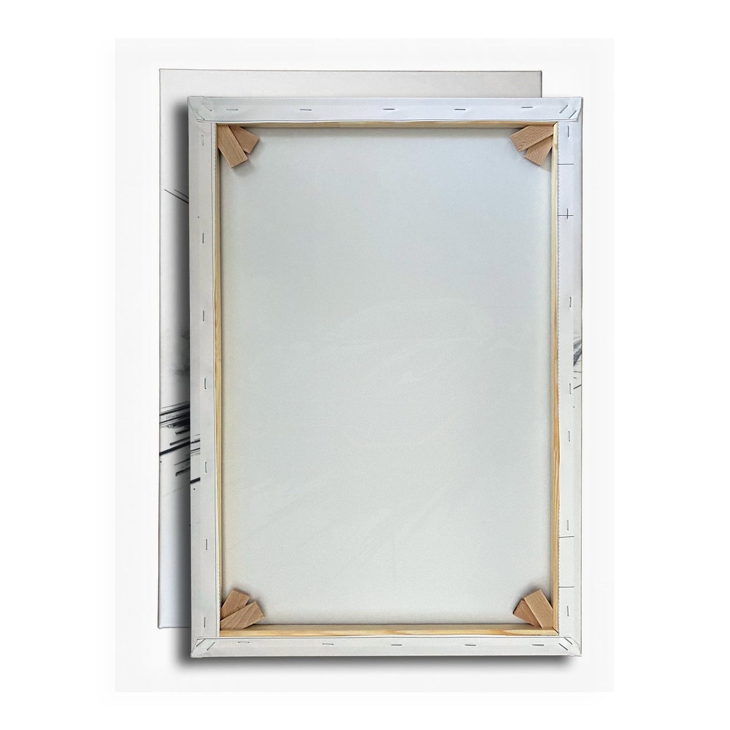 Leinwandbild Aggressives Supercar – Dramatische Comic - Inszenierung XXL - deyoli